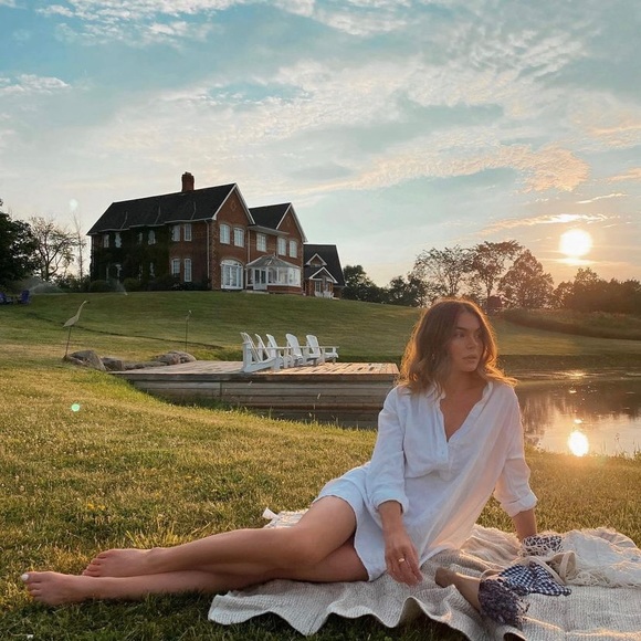 Uncle Studios Linen Shirt Dress - Picture 3 of 3